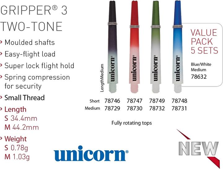 Produktbild Unicorn Gripper 3 TWO-TONE Shaft (S (35 mm))