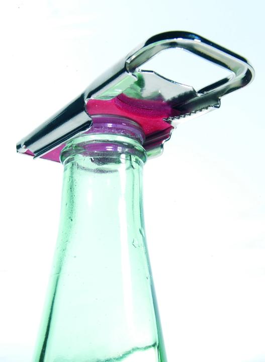 Actual product image Westmark Bottle opener "Hermetus", 8.5x3.5x1.5 cm (Bottle opener)