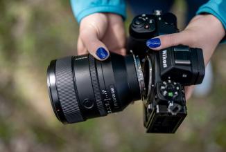 Actual product image Techartpro TZE-02 Sony E to Nikon Z