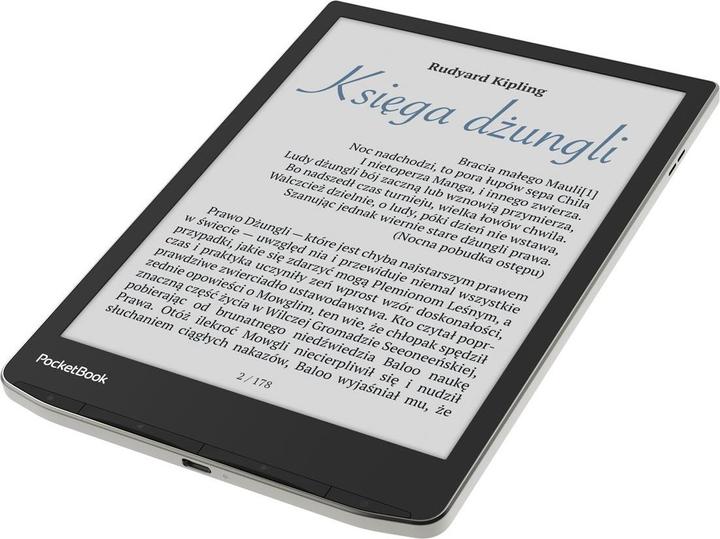 Image du produit PocketBook InkPad Color 2 (7.80", 32 Go, Lune d'argent)