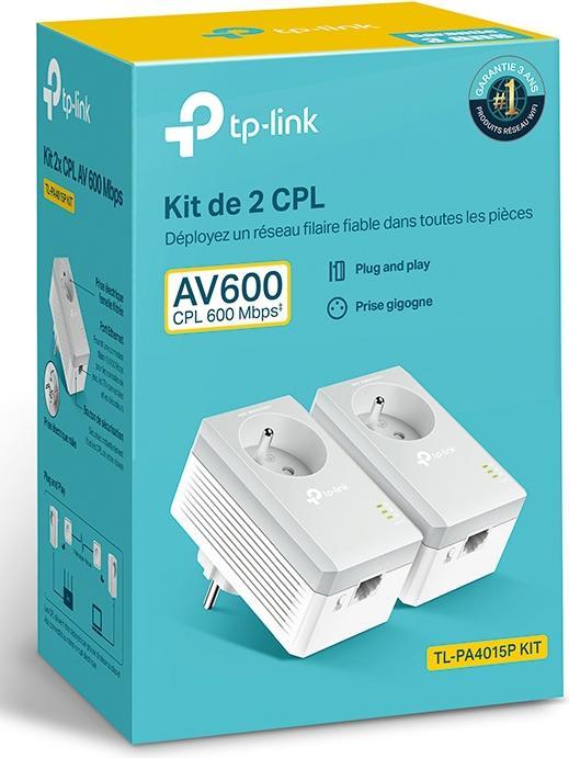 Image du produit TP-Link TL-PA4015PKIT Port Ethernet intégré (e) (500 Mbit/s)