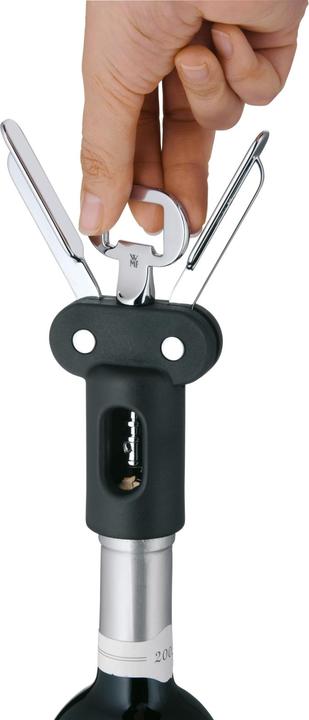 Productafbeelding WMF Kurkentrekker Flesopener Wijnopener met flesopener 20cm Clever&More (Vleugelkurkentrekker)