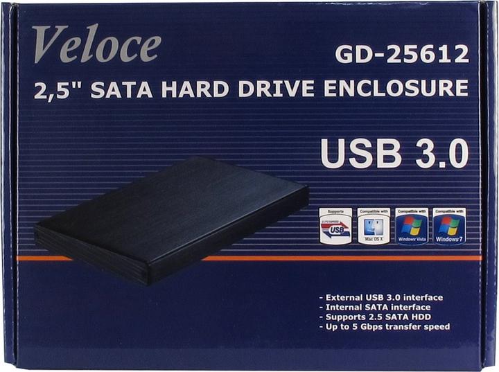 Produktbild Intertech Inter-Tech Veloce GD-25612 (2.5")