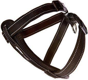 Actual product image EzyDog Harness Neoprene Black M 10-19Kg Walking/Car Harness - (605.0318) (M, Dog, General)