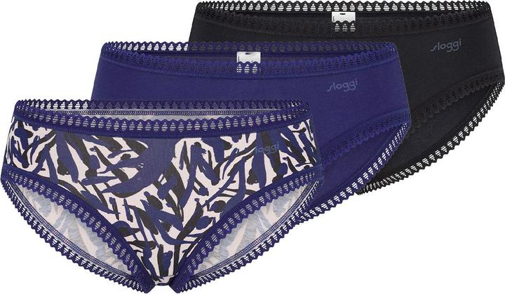 Produktbild Sloggi 3er Pack GO Crush Hipster (XS, 3er Pack)