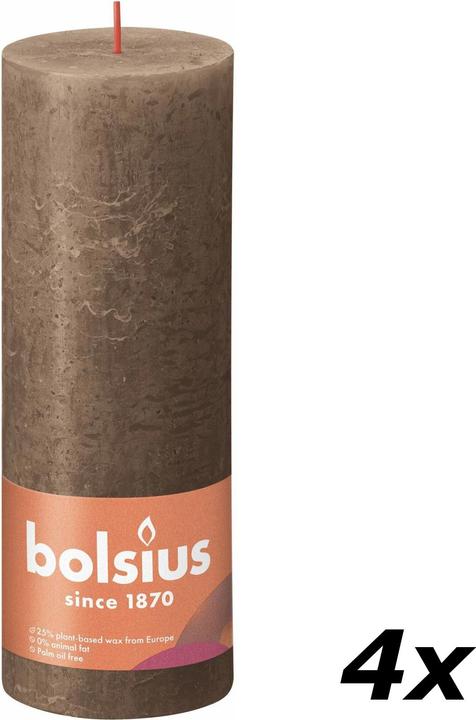 Immagine prodotto Bolsius Set di 4 candele a colonna (4 pz.)