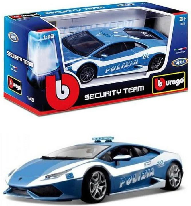 Produktbild Bburago Lamborghini Huracan Coupe Polizia - 1:43