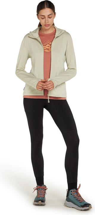 Actual product image Icebreaker Women's 360 RealFleece Elemental L/S Zip Hoodie (S)