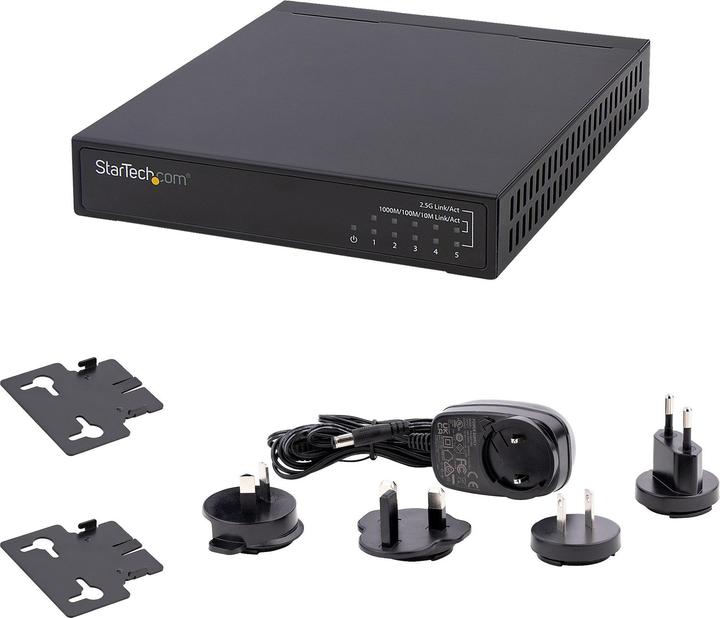 Immagine prodotto StarTech Interruttore 5 porte Gigabit - Interruttore non gestito - Interruttore/Splitter di rete/casa per (5 porte)