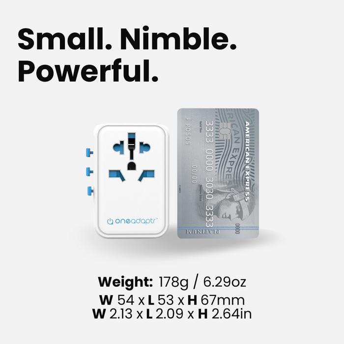 Actual product image OneAdaptr OneWorld65