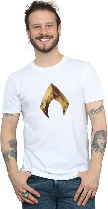 Actual product image Mens Aquaman Emblem T-Shirt (XXL)