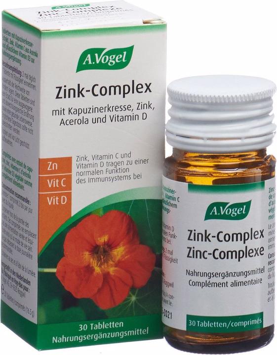 Produktbild A. Vogel Zink-Complex (30 Stück, Tabletten, 73 g)
