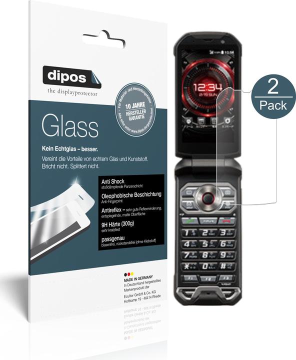 Produktbild Dipos Displayschutz Anti-Shock (1 Stück, Kyocera Torque X01)