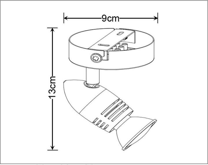 Immagine prodotto Lucide Carpo (350 lm, GU10)