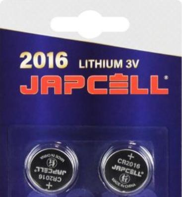 Produktbild Japcell Lithium CR2016 (2 Stk., CR2016)