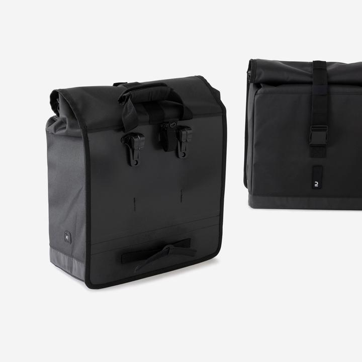 Immagine prodotto Decathlon Doppel-Fahrradtasche 500 (20 l, Borsa portapacchi)