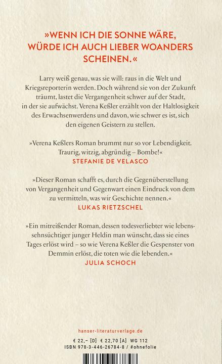 Produktbild Die Gespenster von Demmin (Deutsch, Verena Kessler, 2020)