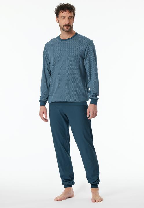 Produktbild Schiesser Comfort Essentials Schlafanzug (58, 3XL)