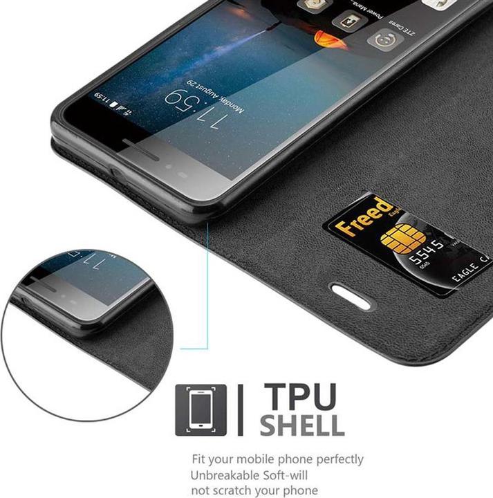 Productafbeelding Cadorabo Boek Onzichtbare Magneethoes (ZTE Blade A612)