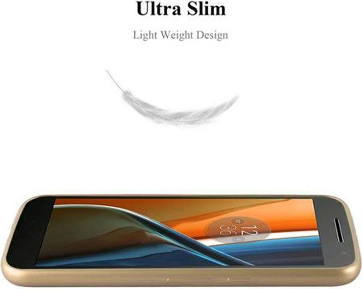 Image du produit Cadorabo Couverture métallique mate TPU (Motorola Moto G4 Plus, Motorola Moto G4)