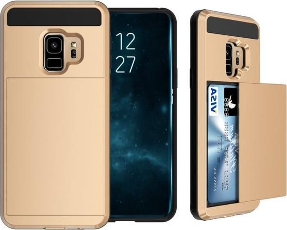 Produktbild MU Classic Hybrid Plastik Hülle mit Kartenfach (Samsung Galaxy S9+)