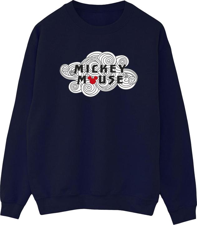 Produktbild Disney Mickey Mouse Swirl Logo Sweatshirt (S)
