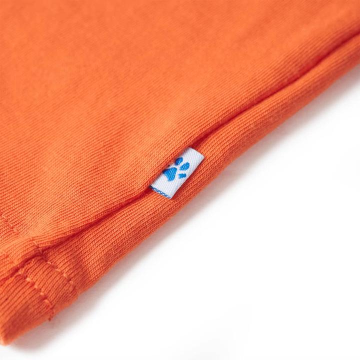 Actual product image VidaXL Children's T-shirt light orange 116,Material: 100 (116)