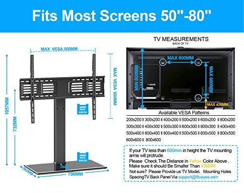 Produktbild Fitueyes TV Standfuss (Universal, 85", 50 kg)
