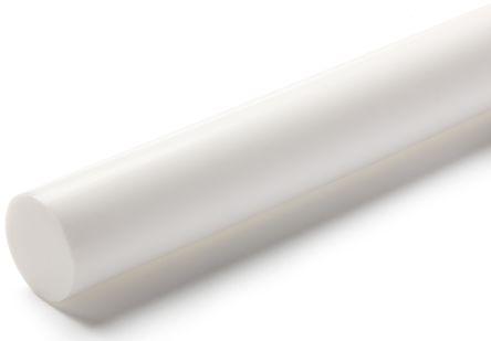 Actual product image Rs Pro PTFE plastic rod stock,1m L 6mm dia