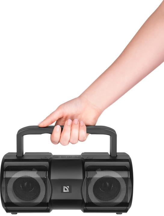 Immagine prodotto Defender Altoparlante Beatbox 20 Bluetooth 20w Luce/Bt/Mic/Fm/Usb/Tf (5 h, Batteria)