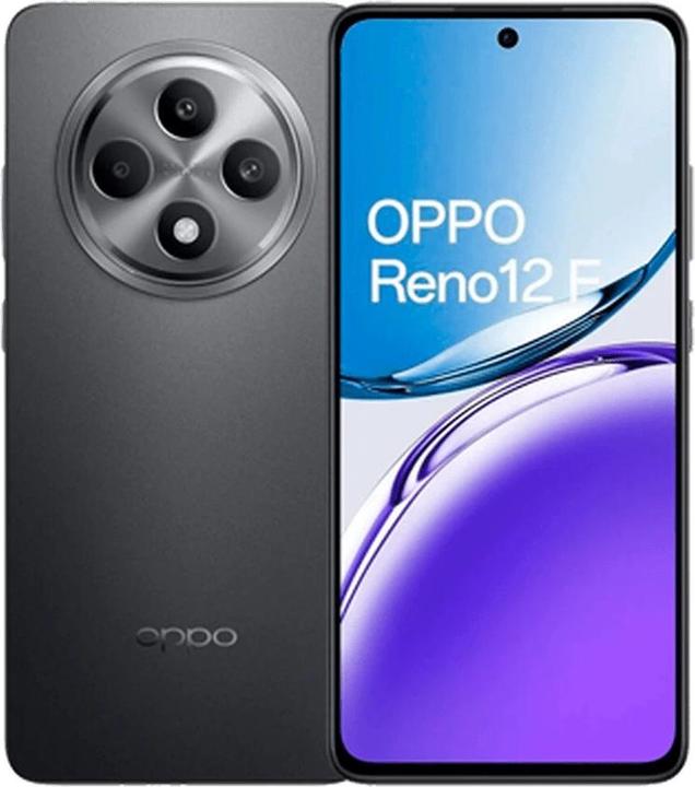 Image du produit OPPO Reno12 F 4G (256 Go, Gris mat, 6.67", Double SIM, 50 Mpx, 4G)