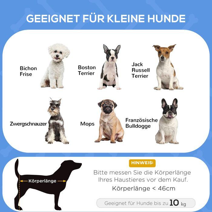 Produktbild Swisshandel24 Hundebett, klappbar, robust & komfortabel, bis 10kg, 71x58x20cm, Grau (Hund)