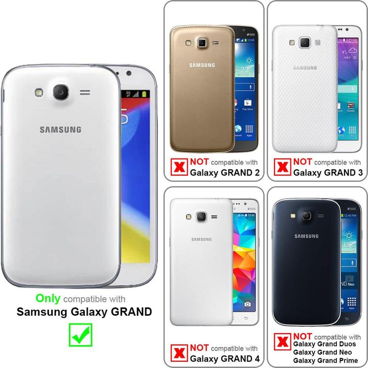 Produktbild Cadorabo Book mit Standfunktion Cover (Samsung Galaxy Grand)