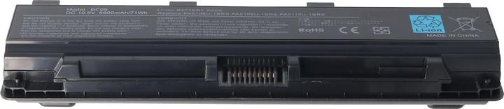 Actual product image Toshiba Akku Sat C55, C70 (6600 mAh)