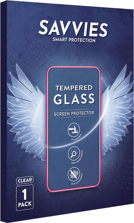 Actual product image Savvies Tempered Glass (1 Piece, Apple iPhone 13 Pro)