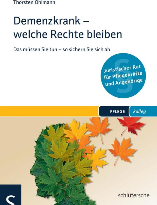 Immagine prodotto Ohlmann:Demenzkrank - welche Rechte ble (2016)
