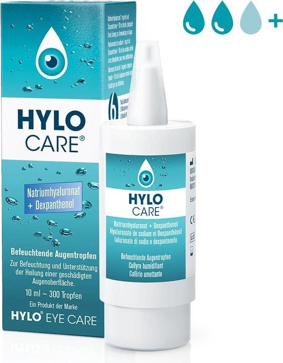 Actual product image HYLO Eye drops (10 ml, 10 ml eye drops)