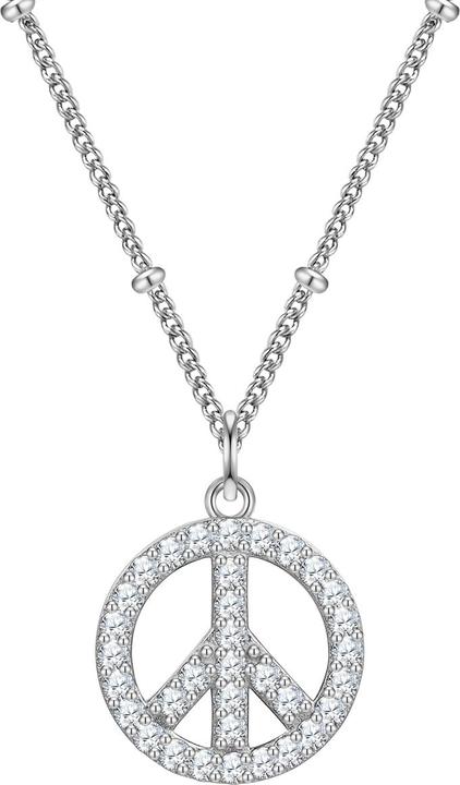 Produktbild Glanzstücke München Damen Halskette Peace - 36600 (Sterling Silber)