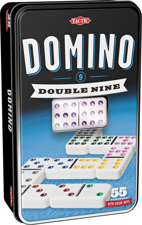 Actual product image Tactic Domino Double 9, pre-school age, boy/girl, 5 year(s), 99 year(s), 47 mm, 115 mm