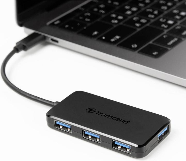 Actual product image Transcend TS-HUB2C (USB-C, 4 Ports)