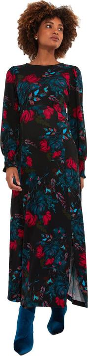 Actual product image Joe Browns PETITE Floral Tie-Waist Puff Sleeve Maxi Dress (44)