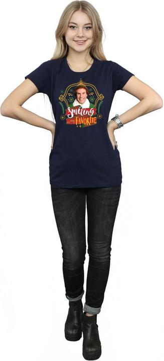 Immagine prodotto Elf Buddy Smiling Maglietta Donna (M)