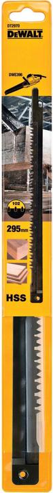 Produktbild DeWalt Alligator Spezialsägeblätter HSS Holz 295mm DT2970