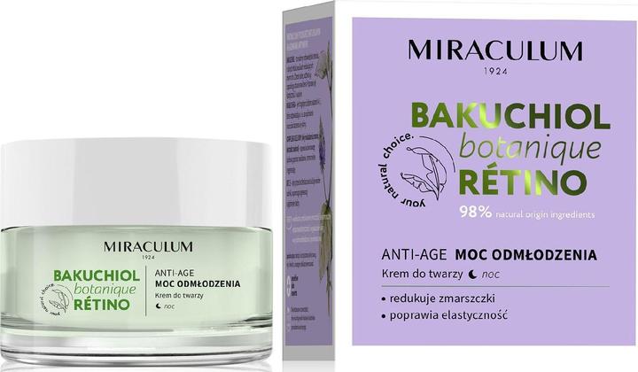 Actual product image MIRACULUM Bakuchiol Botanique Retino Nourishing Cream - rejuvenating power 50ml (50 ml, Night cream)