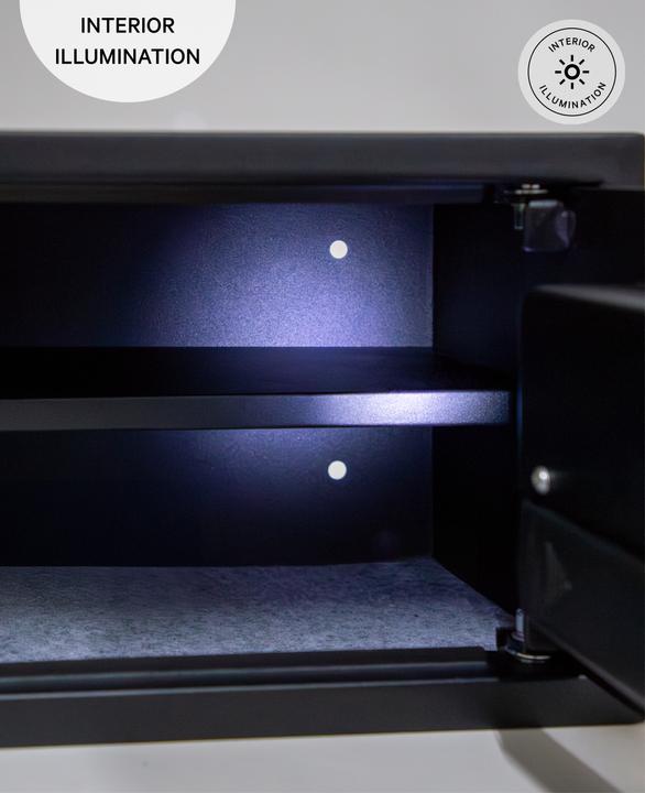 Immagine prodotto Paladin Möbeltresor mit Fingerabdruckscanner (16 l)