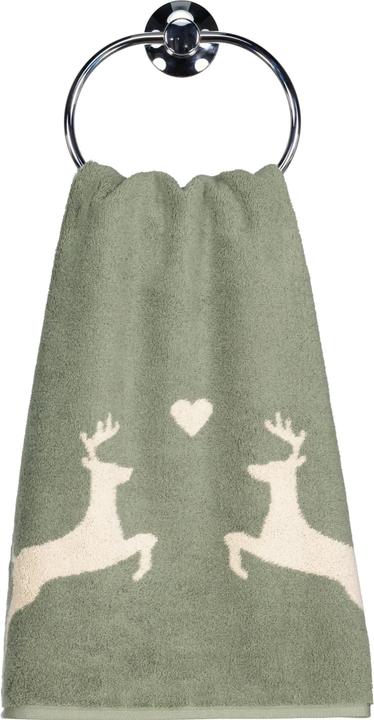 Produktbild Cawö Handtücher Alpenchic Hirsche (70 x 140 cm)