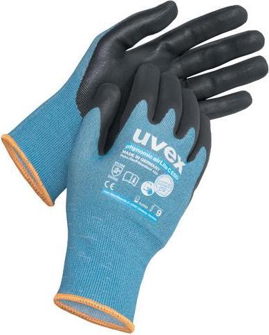 Produktbild Uvex Safety Mechanikerhandschuh Phynomic AirLite C ESD, Blau (10)