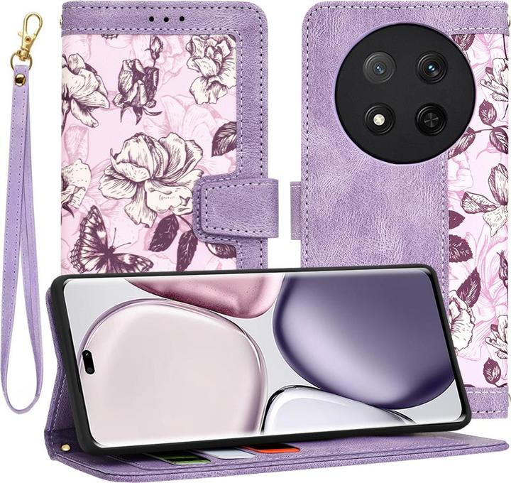 Immagine prodotto Techsuit - FlipCraft - Honor Magic7 Lite / X9c - Mysterious Purple (Honor X9, Honor Magic7 Lite)