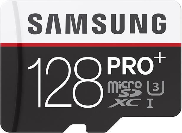Image du produit Samsung Pro Plus microSDXC (128 Go, microSDXC, U3, UHS-I)