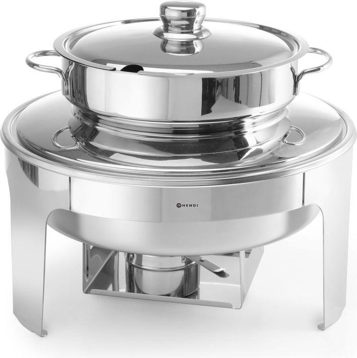 Produktbild Hendi Suppen chafing dish Spiegelglanz Finish 10 l